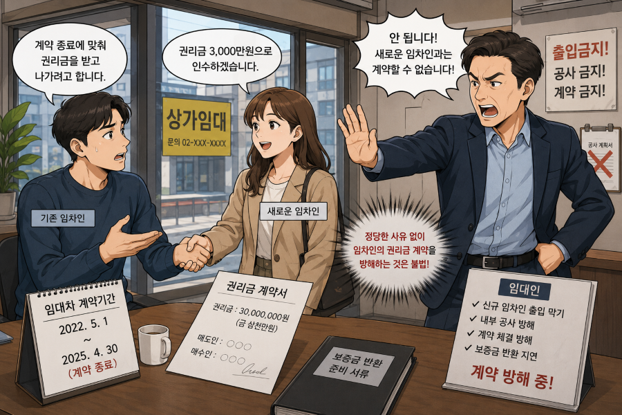 권리금 방해