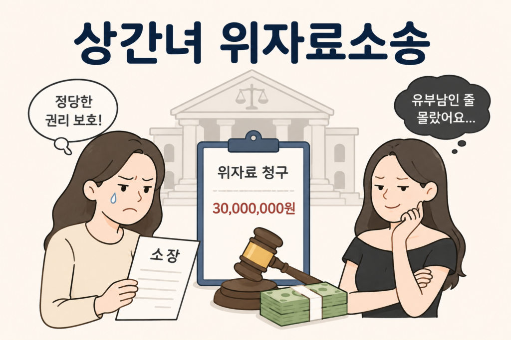 상간녀 위자료소송