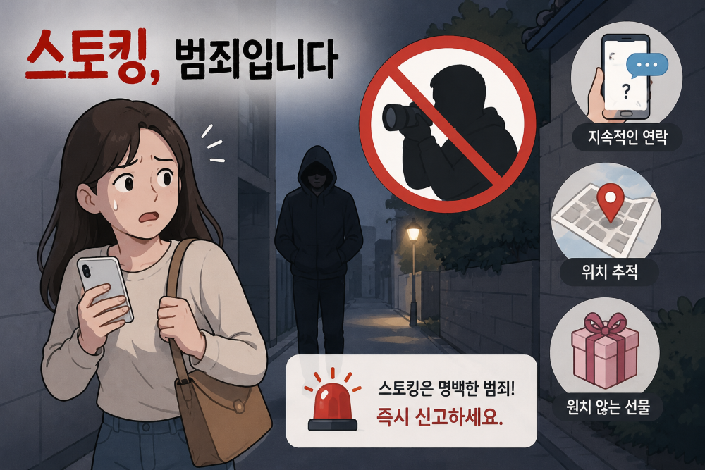 스토킹 처벌 기준