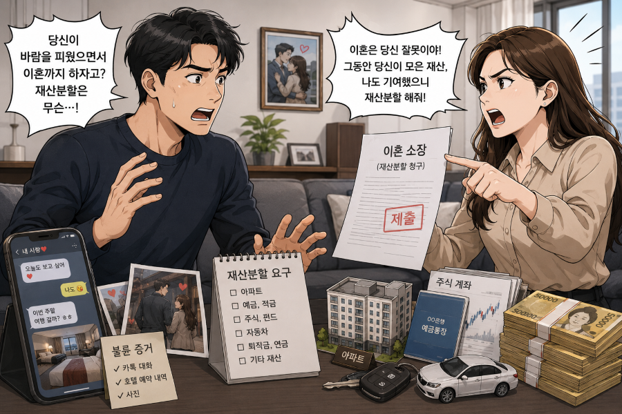 유책배우자 재산분할