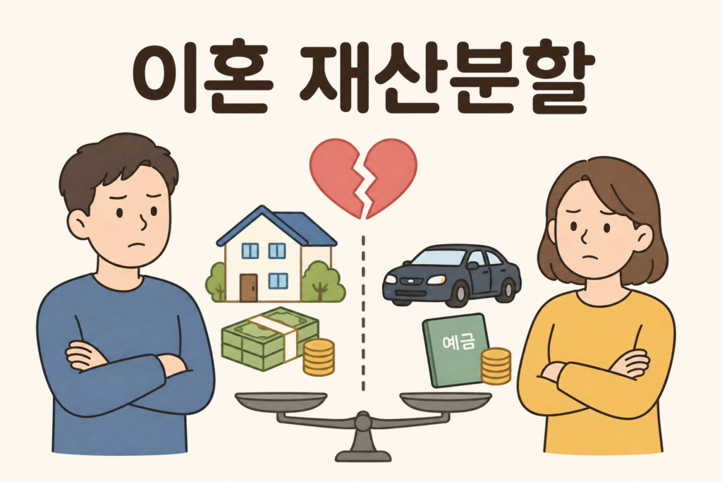 이혼 재산분할 비율