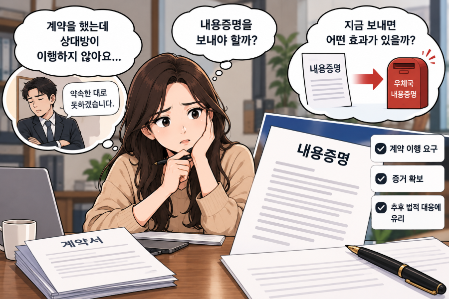 내용증명 작성법
