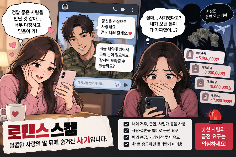 로맨스스캠사기