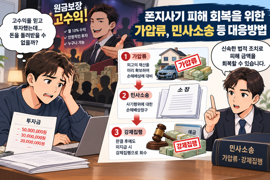 폰지사기 피해금 회복